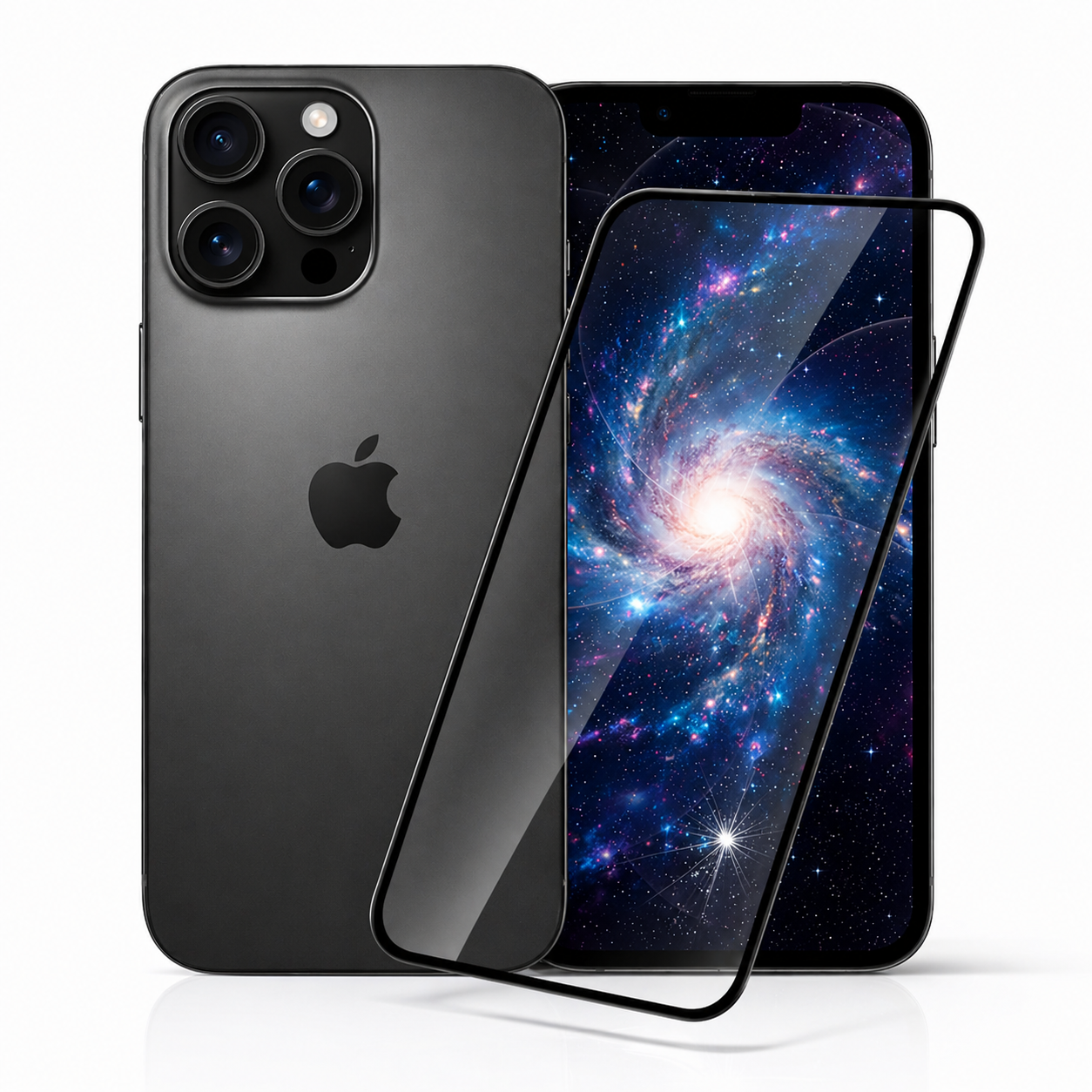 iPhone 16 Pro Max Panzerglas Full Cover
