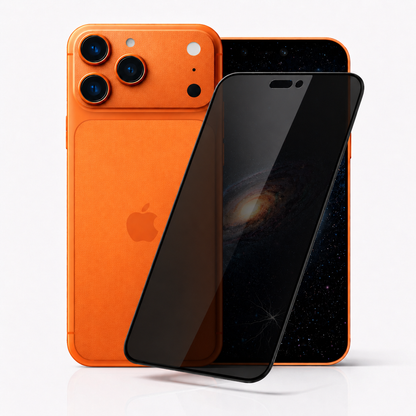 Equipdo iPhone 17 Pro Sichtschutz Panzerglas Privacy