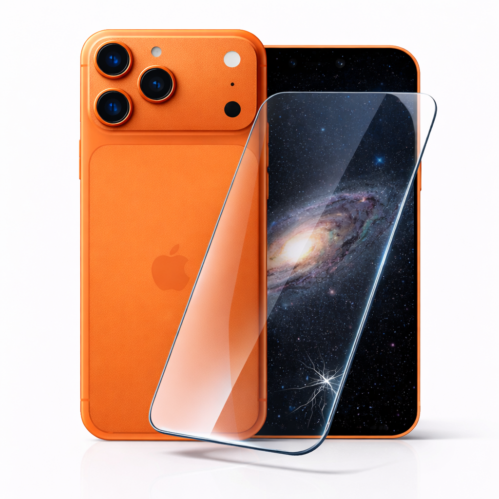 iPhone 17 Pro Panzerglas aus chemisch gehärteten Glas